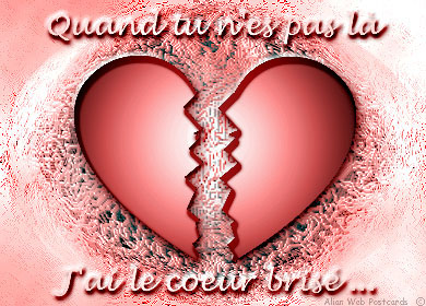 JE TE BRISE LE COEUR